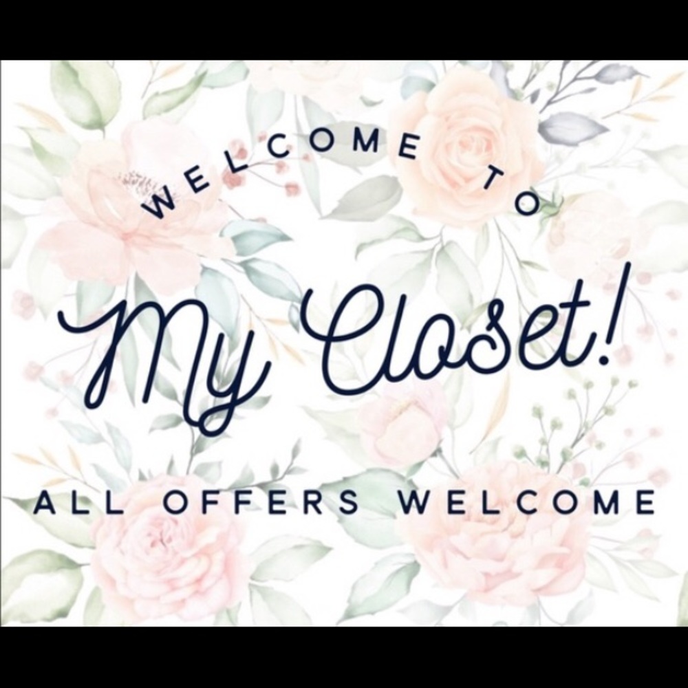 Welcome to my closet!